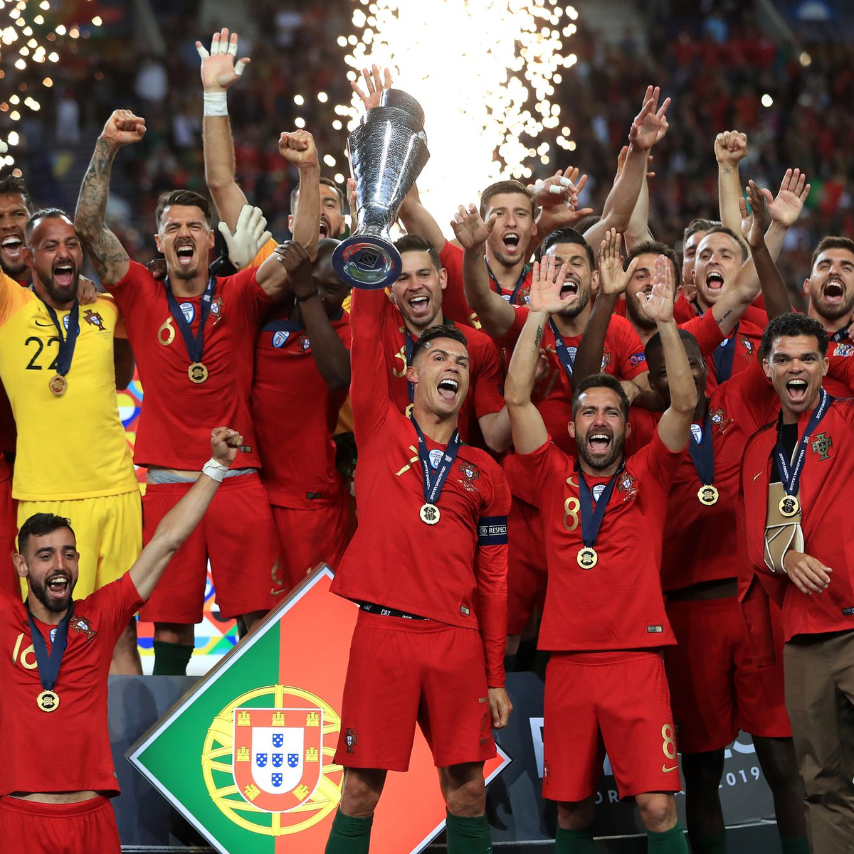 Portugal feierte 2019 den Titel im eigenen Land. - Foto: Mike Egerton/PA Wire/dpa