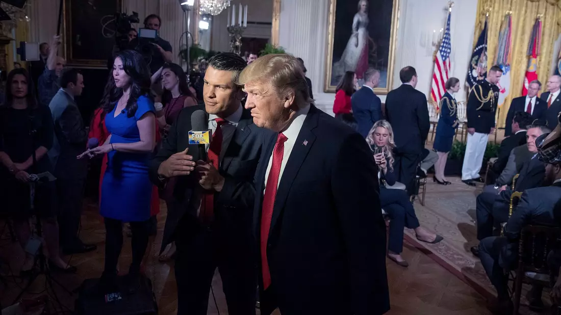 Ein TV-Moderator als Verteidigungsminister? Trump hat Pete Hegseth für den Posten vorgesehen. - Bild: Andrew Harnik/AP