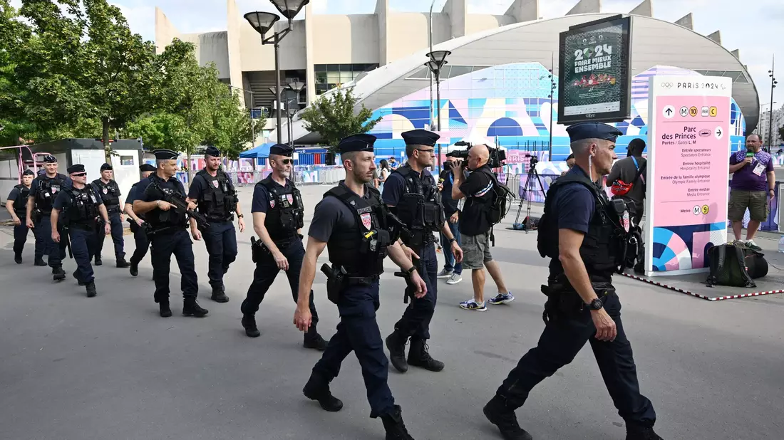 Schon bei Olympia legte Frankreich ein besonderes Augenmerk auf die Sicherheit des israelischen Teams. (Archivbild) - Bild: Sina Schuldt/dpa