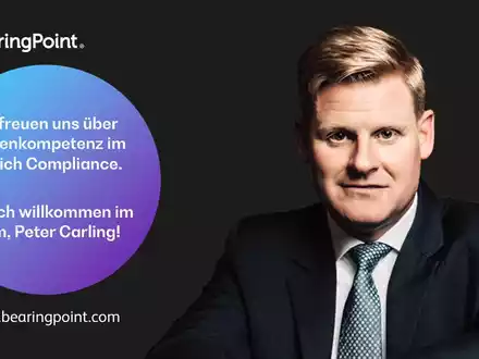 BearingPoint baut Beratungskapazitäten im Bereich Compliance mit neuem Partner Peter Carling und internationalem Team weiter aus - Foto: presseportal.de