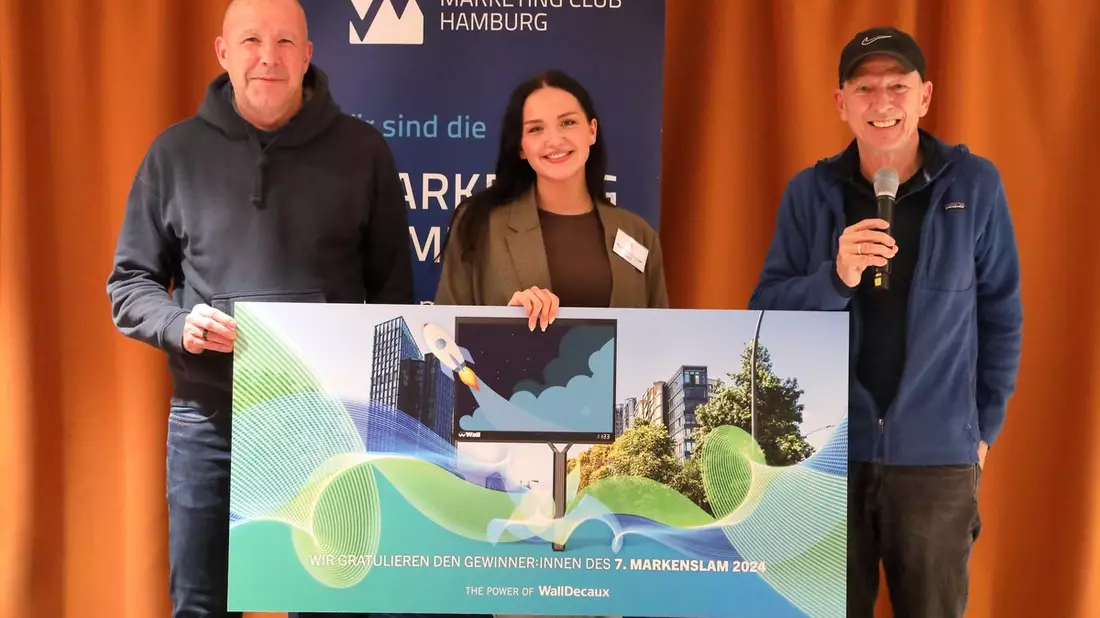 7. MarkenSlam: MUVN gewinnt den diesjährigen Startup-Wettbewerb des Marketing Clubs Hamburg - Bild: presseportal.de