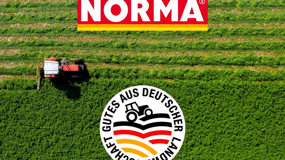 NORMA-Eigenmarken tragen ab sofort das Herkunftszeichen Gutes aus Deutscher Landwirtschaft / Entscheidender Schritt für mehr Transparenz und die Stärkung regionaler Partnerschaften - Bild: presseportal.de