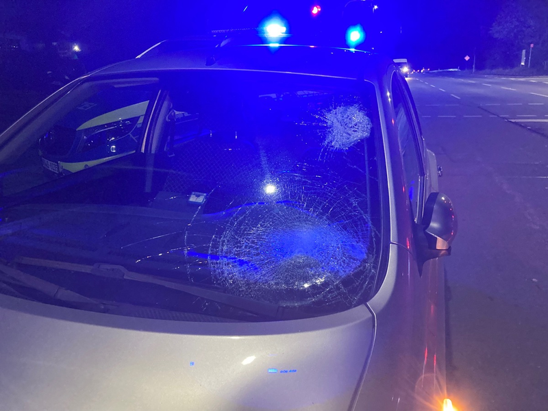 POL-GM: Fußgänger bei Abbiegeunfall leicht verletzt - Foto: presseportal.de