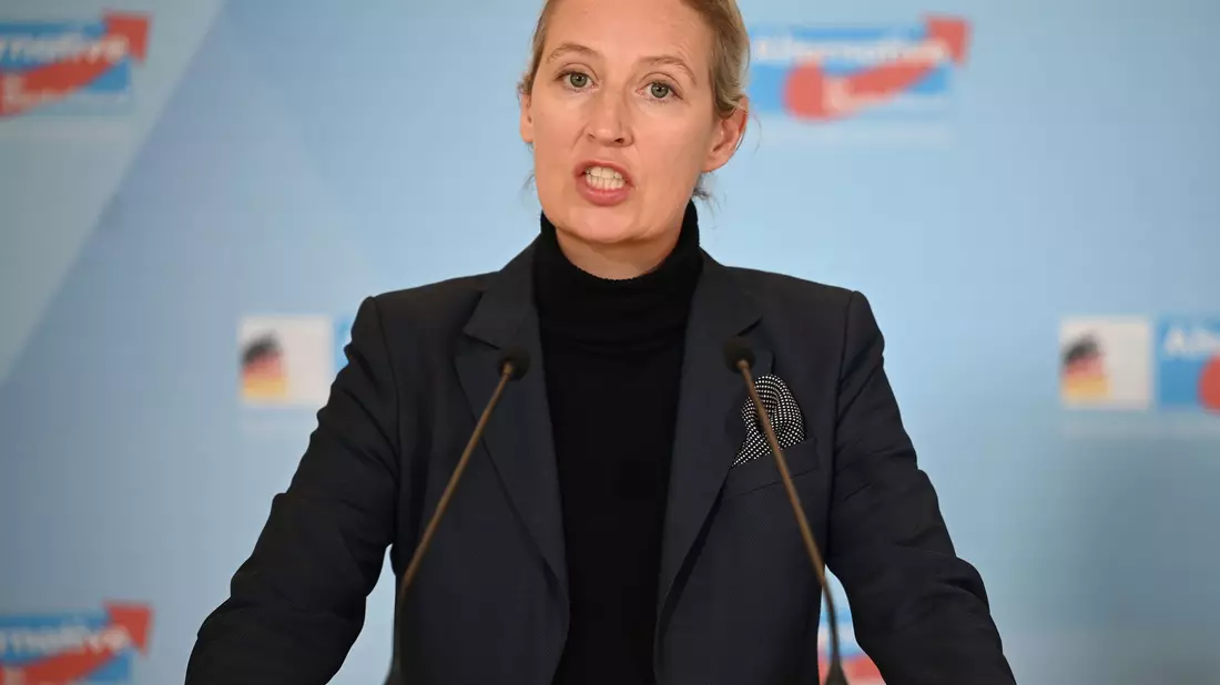 Die AfD wird aktuell als rechtsextremistischer Verdachtsfall vom Verfassungsschutz beobachtet. Alice Weidel will die Partei als Kanzlerkandidatin in den Bundestagswahlkampf führen. (Archivfoto) - Bild: Alina Grünky/dpa