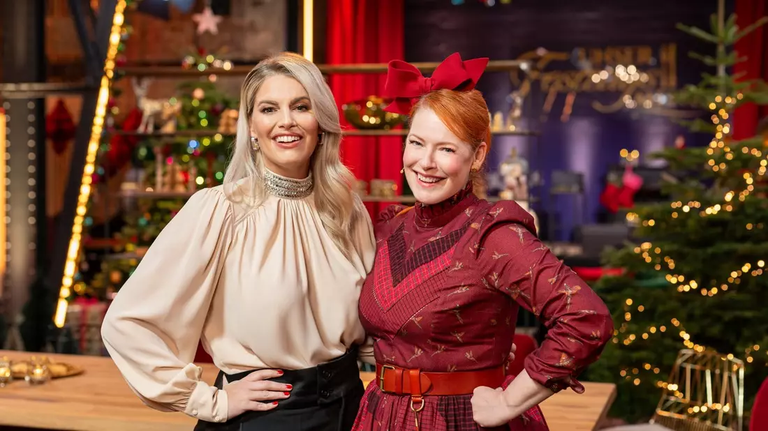 Angelina Kirsch Enie van de Meiklokjes Unser Festtagsmenü - Bild: Joyn/Markus Hertrich, presseportal.de