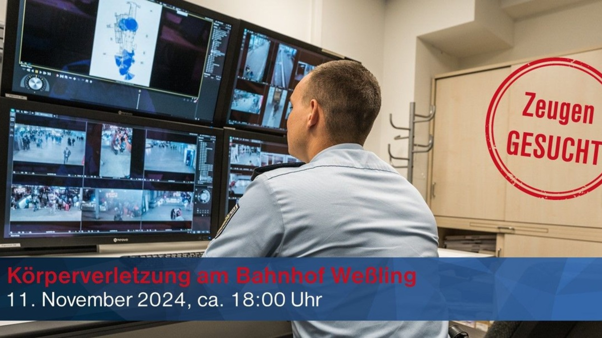 Bundespolizeidirektion München: Mehrere Gewaltdelikte im Bahnbereich / Bundespolizei sucht Zeugen - Foto: presseportal.de