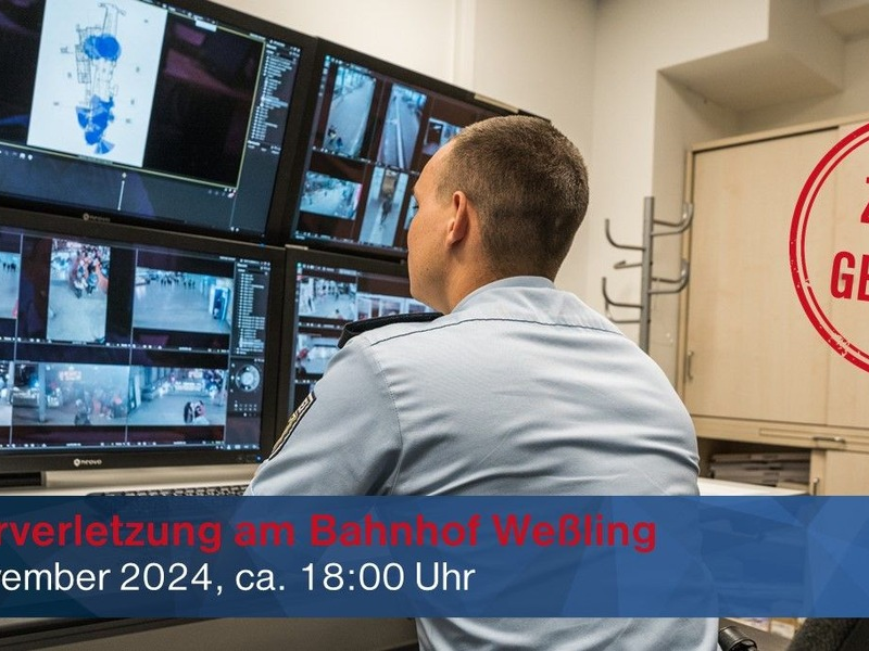 Bundespolizeidirektion München: Mehrere Gewaltdelikte im Bahnbereich / Bundespolizei sucht Zeugen - Foto: presseportal.de