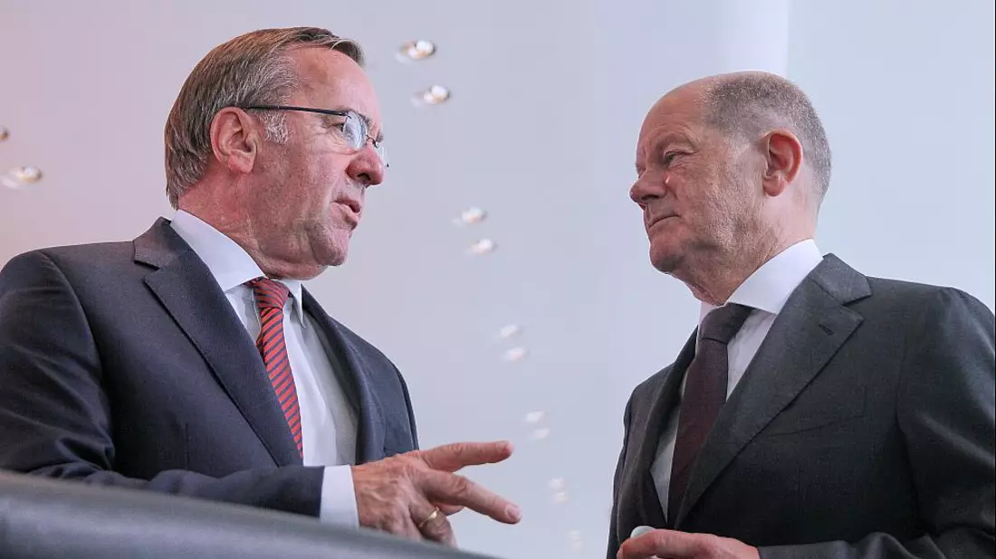 Boris Pistorius und Olaf Scholz (Archiv) - Bild: über dts Nachrichtenagentur
