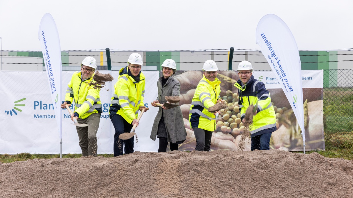 Nordzucker Plant Based Ingredients: feierlicher Spatenstich mit Ministerin Staudte in Groß Munzel - Foto: presseportal.de