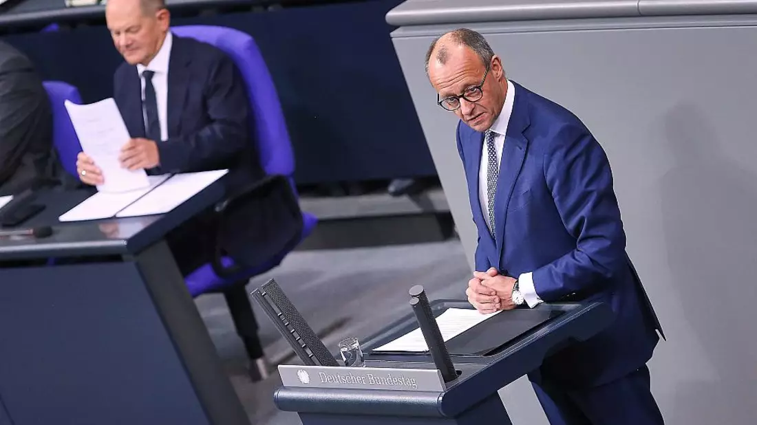 Olaf Scholz und Friedrich Merz am 13.11.2024 - Bild: über dts Nachrichtenagentur