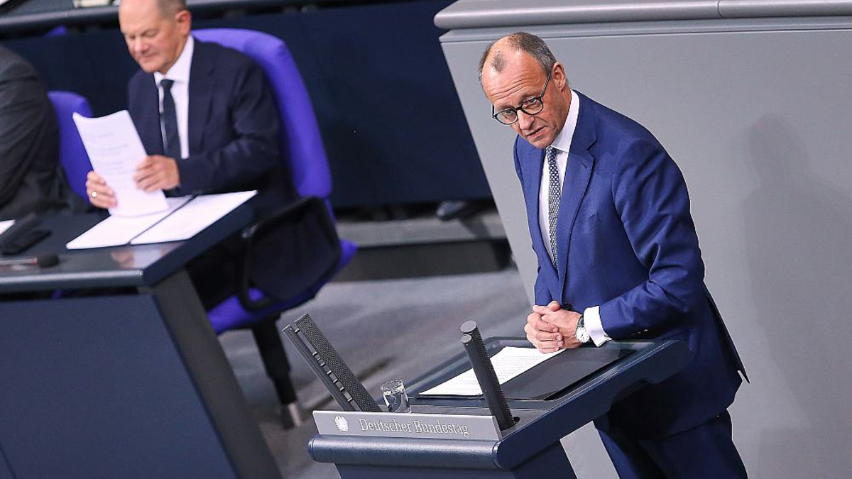 Olaf Scholz und Friedrich Merz am 13.11.2024 - Foto: über dts Nachrichtenagentur