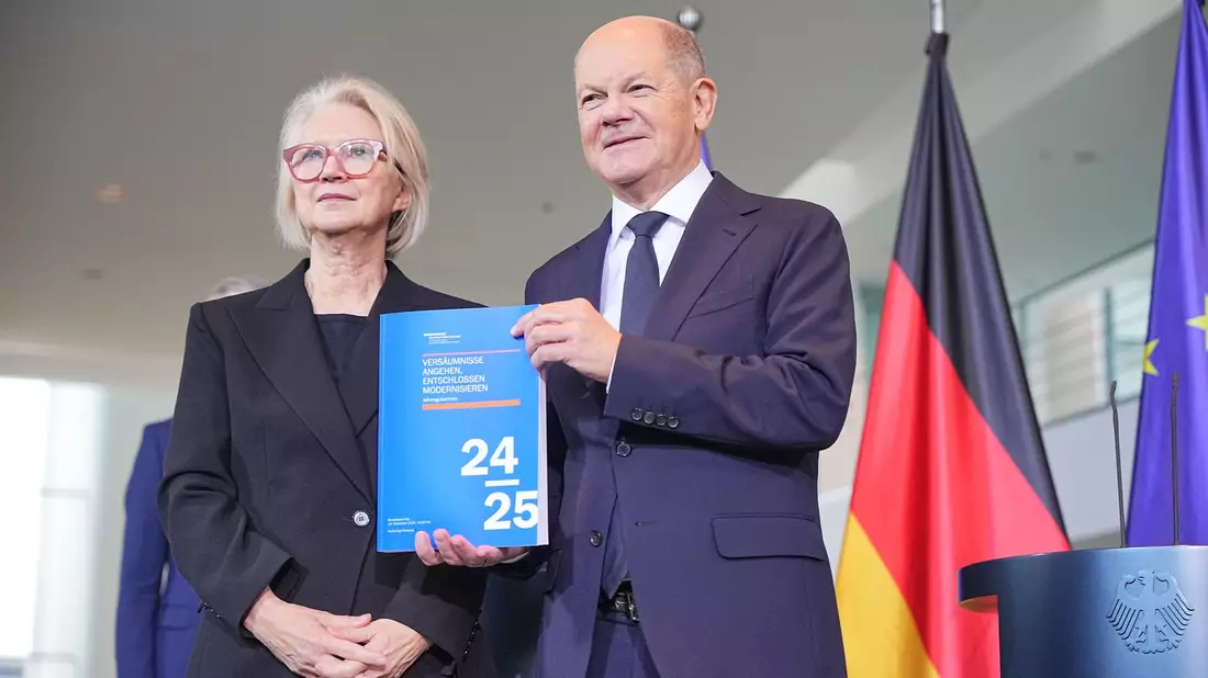 Kanzler will nun Vorhaben durchbringen - hat aber keine Mehrheit. - Bild: Michael Kappeler/dpa