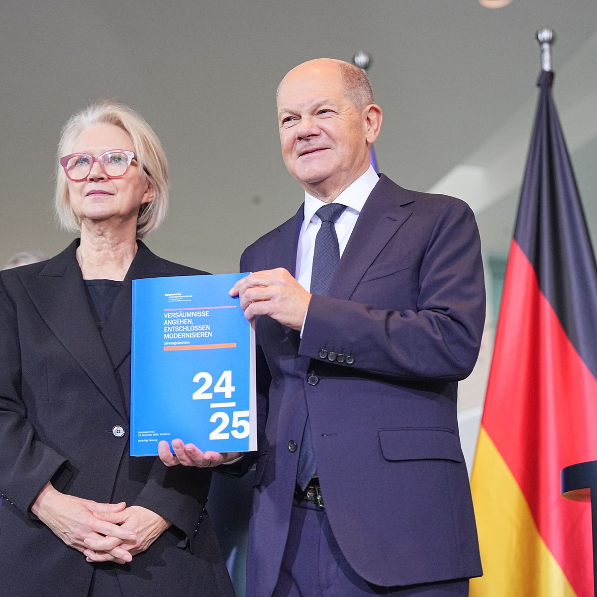 Kanzler will nun Vorhaben durchbringen - hat aber keine Mehrheit. - Foto: Michael Kappeler/dpa