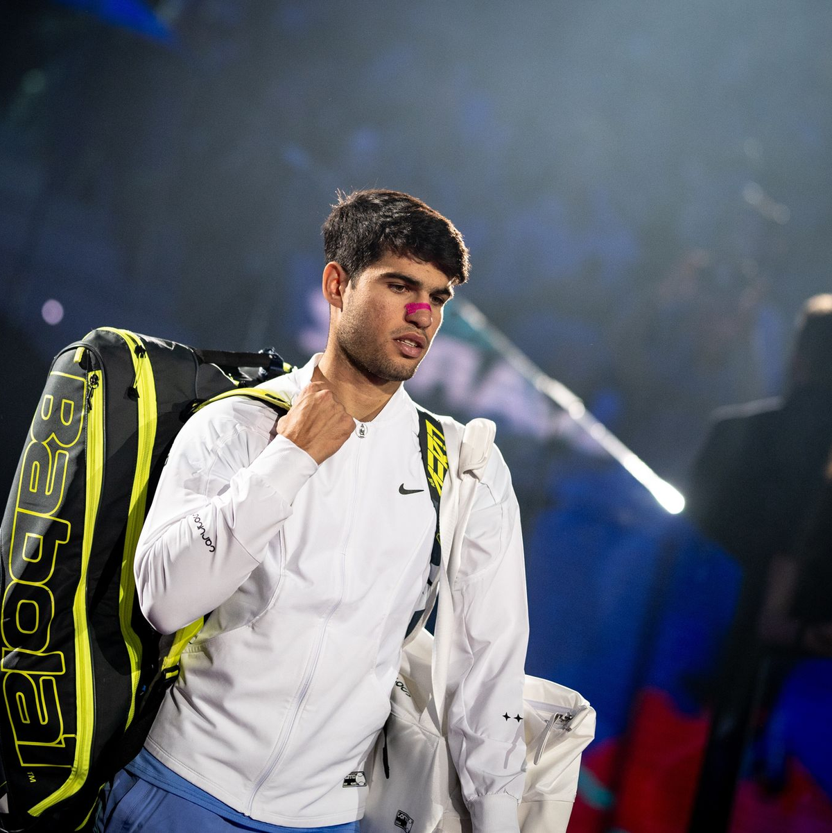 Carlos Alcaraz war vor seiner Anreise nach Turin krank geworden. - Foto: Marco Alpozzi/LaPresse via ZUMA Press/dpa