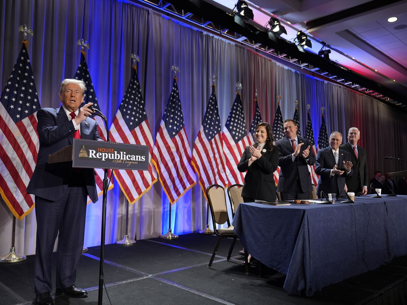 Johnson über Trump: «König des Comeback» - Foto: Alex Brandon/AP/dpa