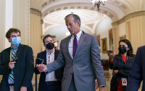 John Thune sitzt seit vielen Jahren im US-Senat.  - Foto: J. Scott Applewhite/AP/dpa