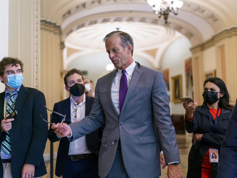 John Thune sitzt seit vielen Jahren im US-Senat.  - Foto: J. Scott Applewhite/AP/dpa