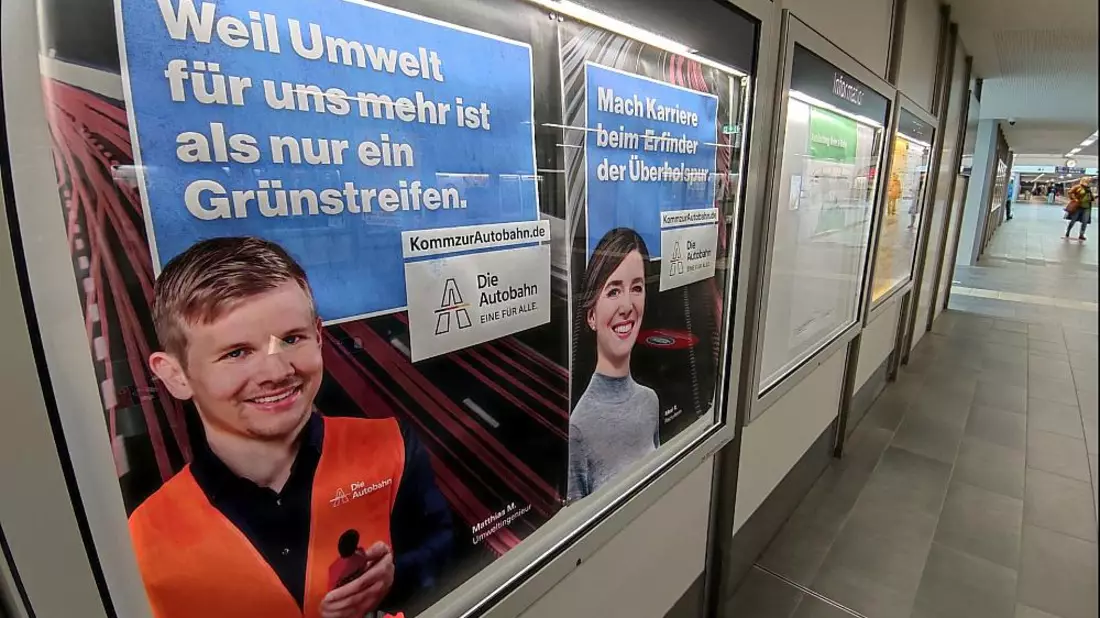 Stellenanzeige für die Autobahn GmbH (Archiv) - Bild: über dts Nachrichtenagentur