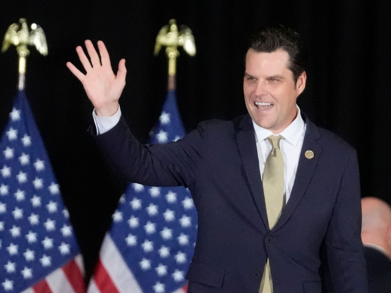 Matt Gaetz ist bisher Abgeordneter im US-Repräsentantenhaus. (Archivbild) - Foto: John Bazemore/AP