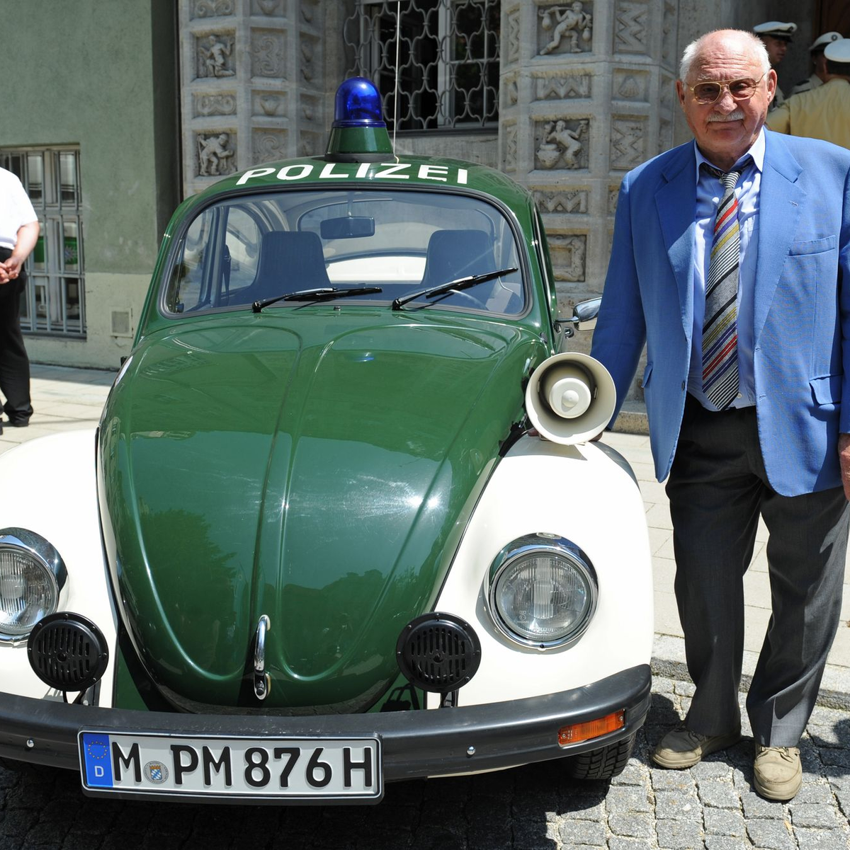  Rolf Schimpf wird 100. - Foto: Andreas Gebert/dpa