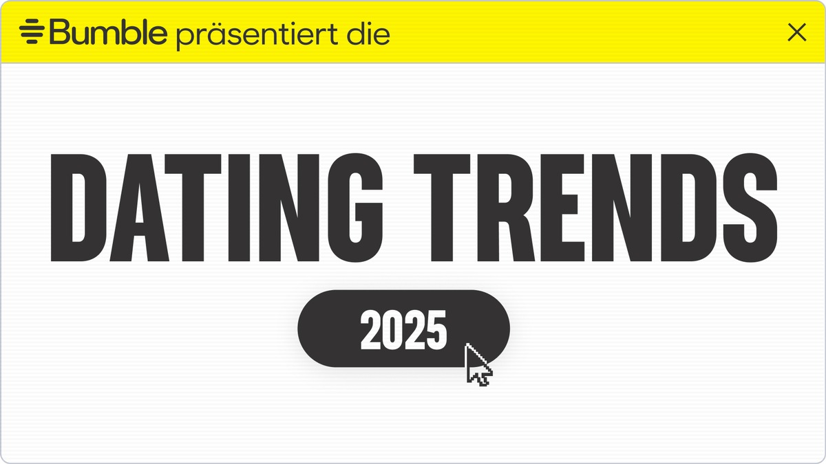 Bumble veröffentlicht die Dating Trends 2025 / So verändert sich das Dating im kommenden Jahr - Foto: presseportal.de