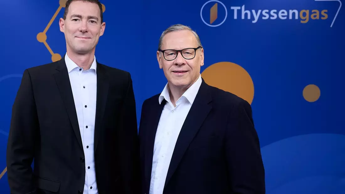 H2-Aktivitäten von Thyssengas / Thyssengas treibt Energiewende voran: 1.100 Kilometer Wasserstoff-Leitungen für eine grüne Gasversorgung in NRW - Bild: presseportal.de
