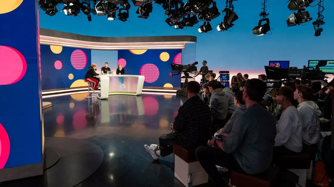 Medien machen und erleben beim ARD Jugendmedientag im Jahr der Nachricht - Bild: presseportal.de