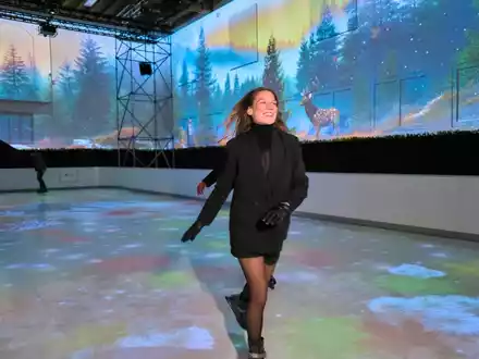 Eröffnung WINTER WONDERLAND - das immersive Eislauferlebnis - Foto: presseportal.de