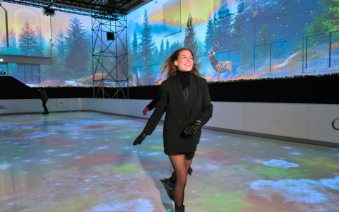 Eröffnung WINTER WONDERLAND - das immersive Eislauferlebnis - Foto: presseportal.de