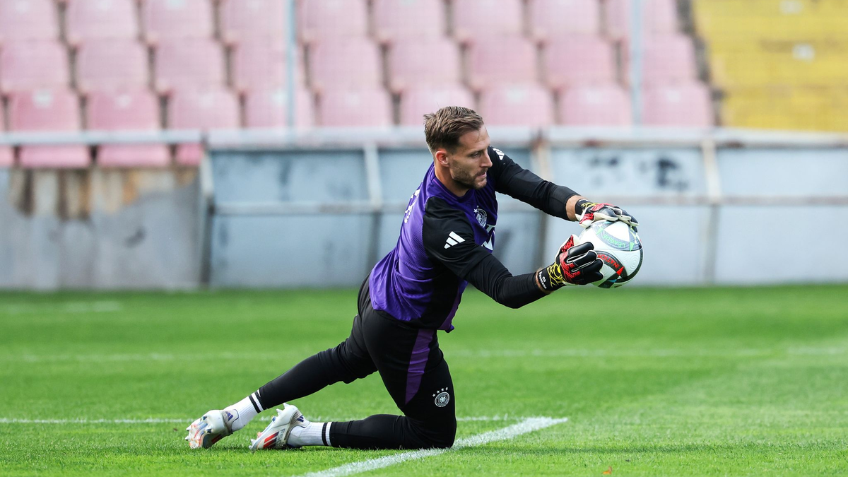 Baumann hatte im Oktober sein Länderspieldebüt gefeiert. - Foto: Christian Charisius/dpa