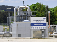 Auf Speicher wie den in Haidach werden die österreichischen Gas-Versorger nach dem Stopp der Lieferungen aus Russland wohl zurückgreifen - Foto: Manfred Fesl/APA/dpa