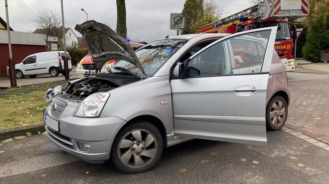 POL-HF: Verkehrsunfall im Kreuzungsbereich- LKW beim Abbiegen übersehen - Bild: presseportal.de