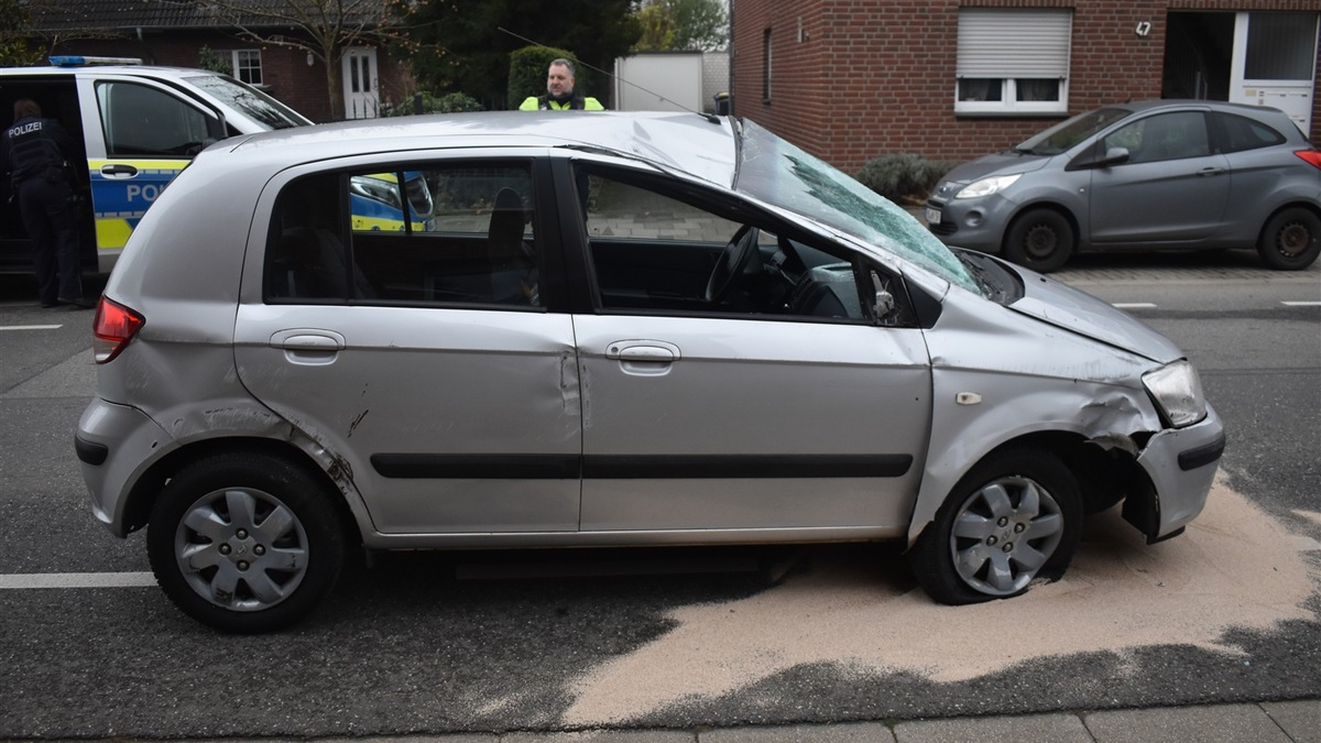 POL-MG: Alleinunfall im Stadtteil Rheindahlen-Land - Foto: presseportal.de