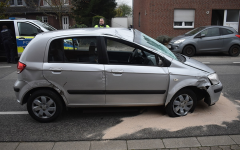 POL-MG: Alleinunfall im Stadtteil Rheindahlen-Land - Foto: presseportal.de