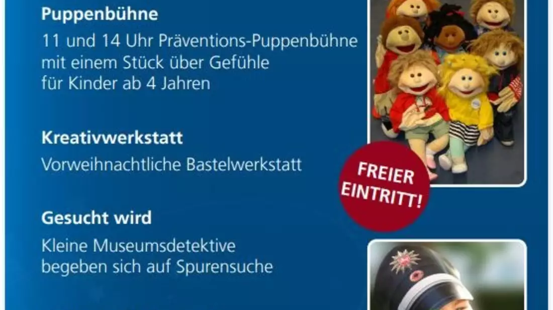 POL-NI: Familientag im Polizeimuseum am 23.11.2024 von 10-17 Uhr - Bild: presseportal.de