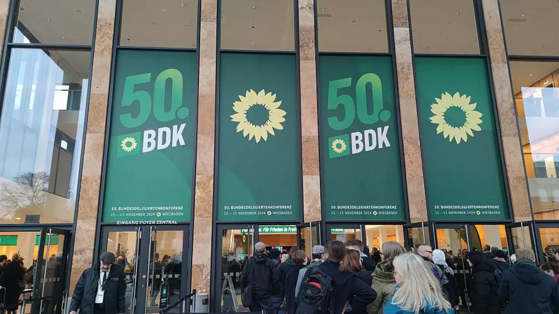 Grünen-Parteitag am 15.11.2024 - Bild: über dts Nachrichtenagentur