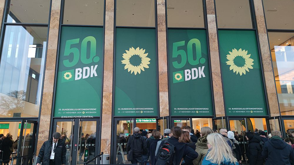 Grünen-Parteitag am 15.11.2024 - Foto: über dts Nachrichtenagentur