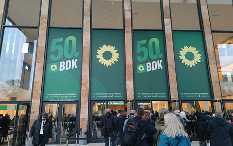 Grünen-Parteitag am 15.11.2024 - Foto: über dts Nachrichtenagentur