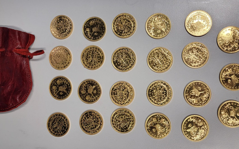 HZA-S: Falschanmeldung von Goldmünzen / Stuttgarter Zoll stoppt Reisende in die Türkei - Foto: presseportal.de