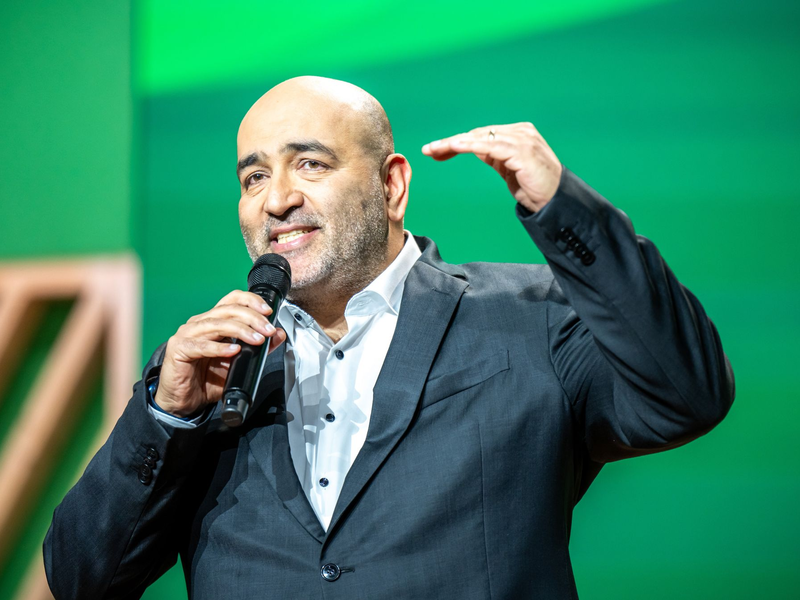 Habeck sucht den Draht zu seiner Partei - Foto: Michael Kappeler/dpa