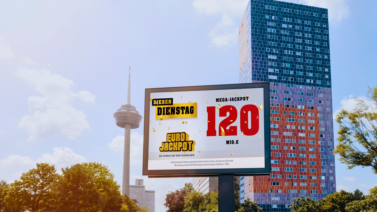 Erneut 120 Millionen Euro im Topf bei Eurojackpot / 17 Millionen Euro im zweiten Rang bei der Dienstagsziehung (19. November) - Foto: presseportal.de