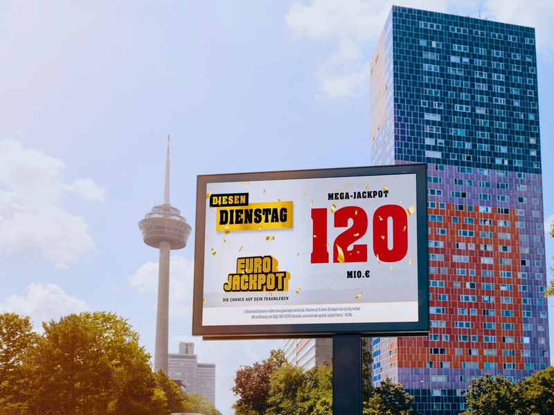 Erneut 120 Millionen Euro im Topf bei Eurojackpot / 17 Millionen Euro im zweiten Rang bei der Dienstagsziehung (19. November) - Foto: presseportal.de