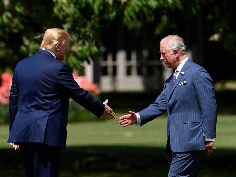 Wen König Charles (l.) trifft, entscheidet die britische Regierung. (Archivbild) - Foto: Toby Melville/PA Wire/dpa