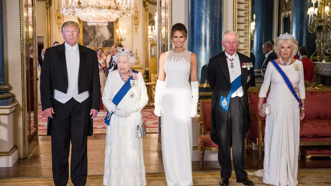Von der Queen und dem royalen Prunk zeigte sich Trump beeindruckt. (Archivbild) - Bild: Jeff Gilbert/Daily Telegraph/PA Wire/dpa