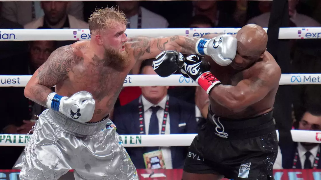 Jake Paul gewann den Boxkampf einstimmig nach Punkten.  - Bild: Julio Cortez/AP/dpa