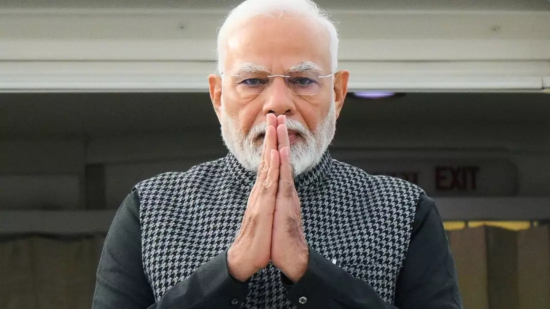 Indiens Premierminister Modi spricht von einem «herzzerreißenden Vorfall». (Archivbild) - Bild: Maxim Blinov/brics-russia2024.ru/dpa