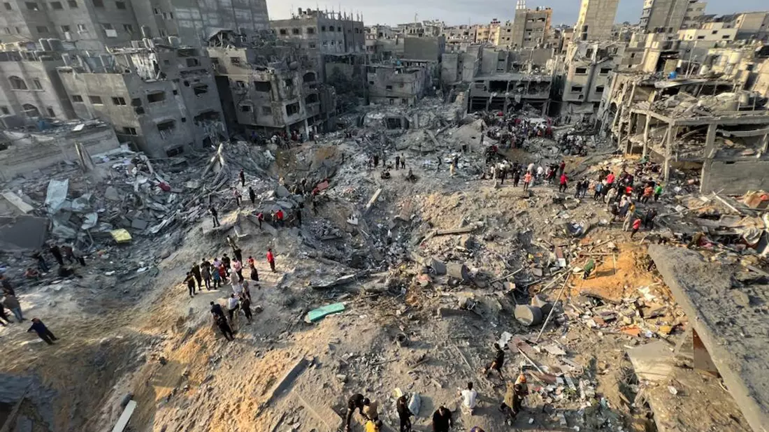 Die israelische Armee setzte ihre Angriffe gegen die Hamas auch in Dschabalija im Norden des Gazastreifens fort. (Archivbild) - Bild: Fadi Wael Alwhidi/dpa