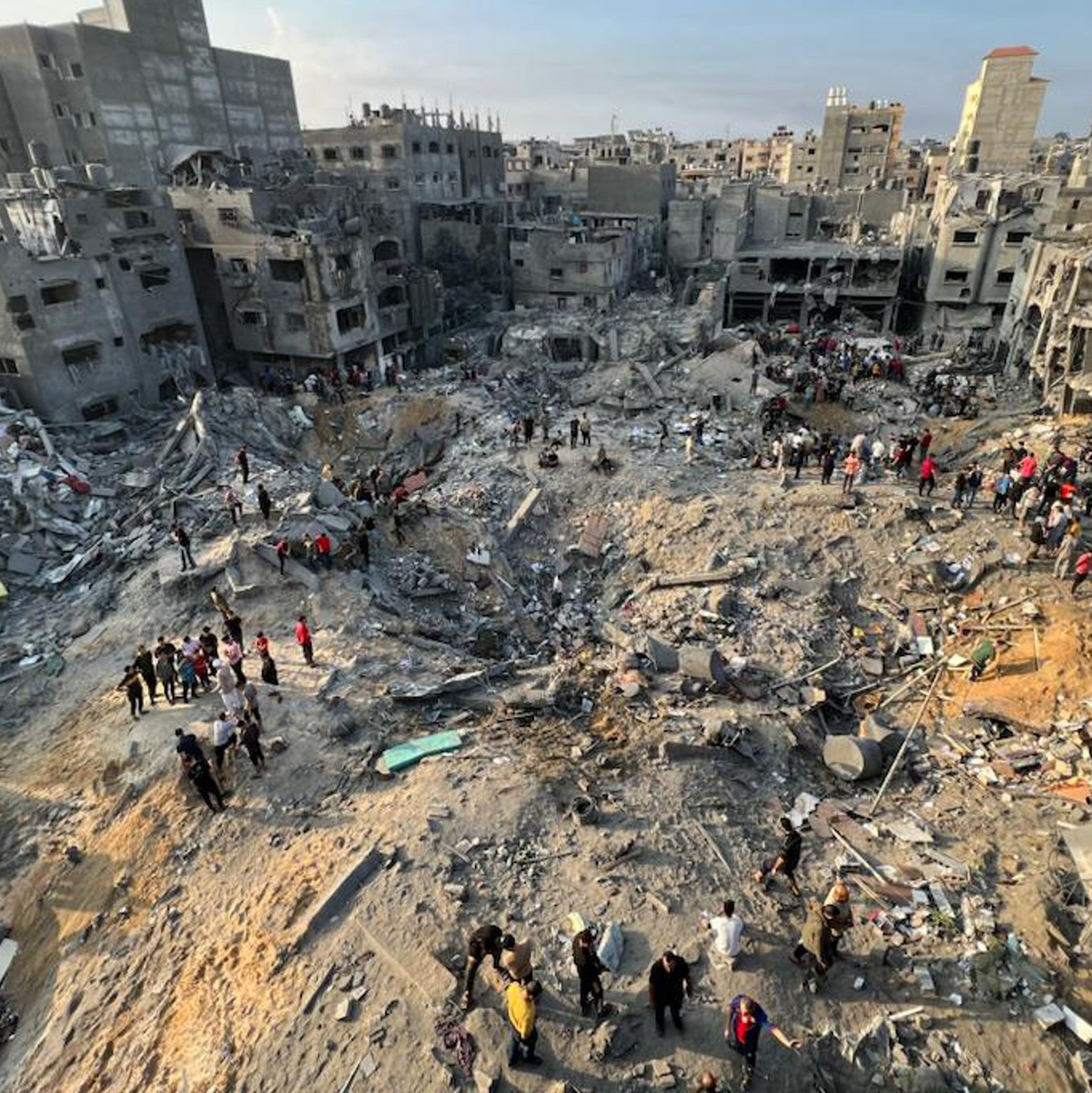 Die israelische Armee setzte ihre Angriffe gegen die Hamas auch in Dschabalija im Norden des Gazastreifens fort. (Archivbild) - Foto: Fadi Wael Alwhidi/dpa