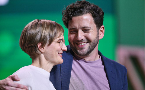 Franziska Brantner und Felix Banaszak am 16.11.2024 - Foto: über dts Nachrichtenagentur