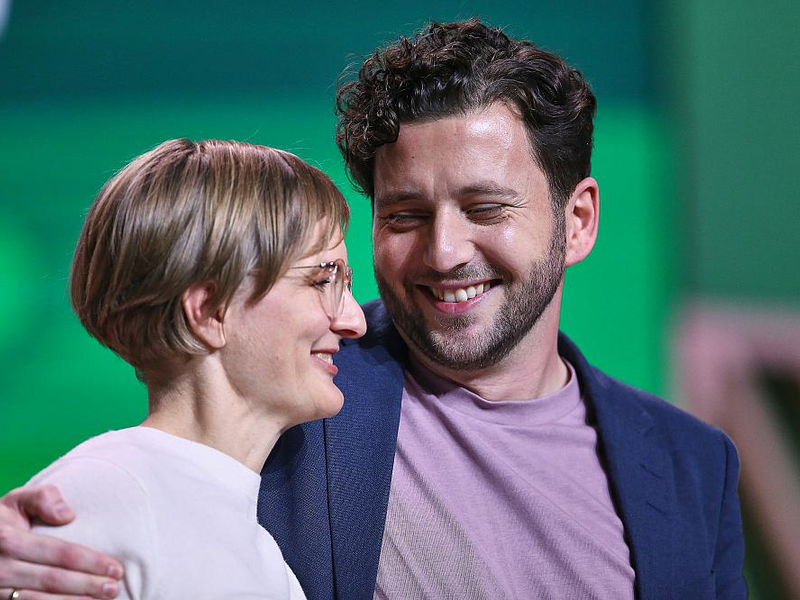Franziska Brantner und Felix Banaszak am 16.11.2024 - Foto: über dts Nachrichtenagentur